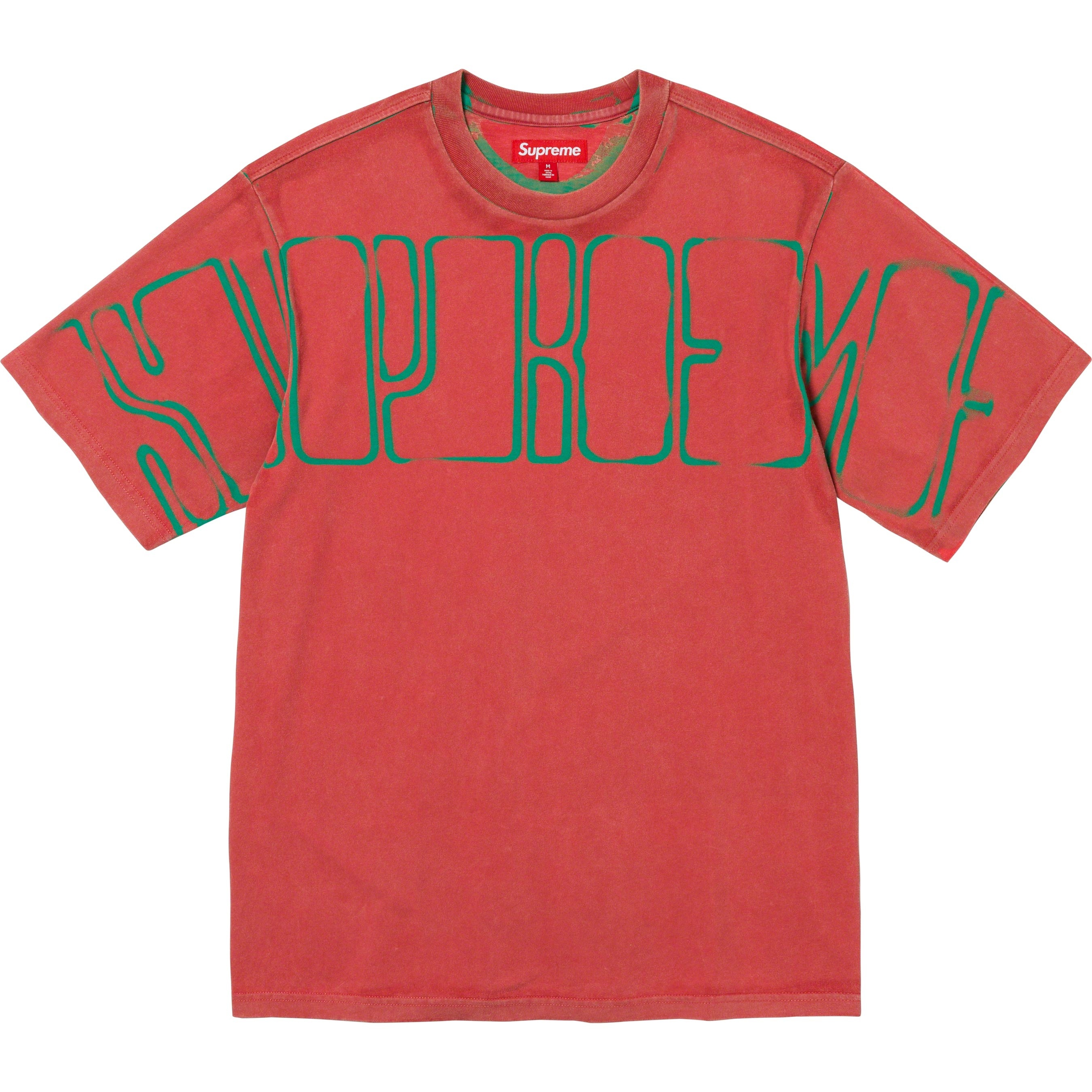 Overprint Knockout S/S Top view 8